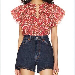 CLEOBELLA Calla Blouse in Aurora Size Medium